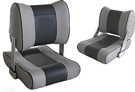 Allpa Stuurstoel model Twin  grijs/donkergrijs