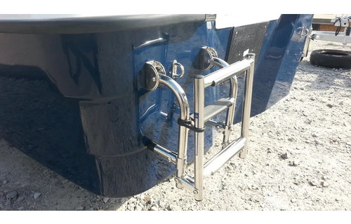 RVS zwemtrap opklapbaar