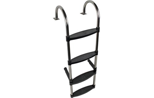 Nuova Rade RVS ladder 4-treden - hoogte 113 cm
