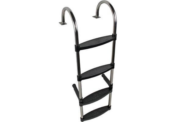Nuova Rade RVS ladder 4-treden - hoogte 113 cm
