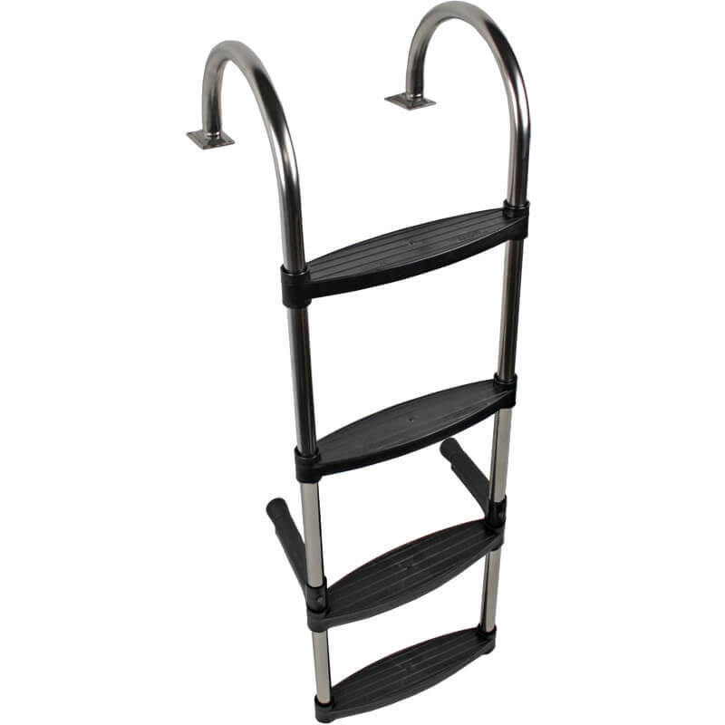 Nuova Rade RVS ladder 4-treden - hoogte 113 cm