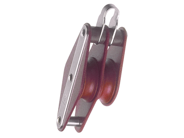 HYE Hardweefselblok 2-schijfs blok met beugel en hondsvot