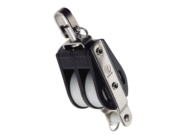 HYE Standaard blok 2-schijfs blok met warteloog en hondsvot