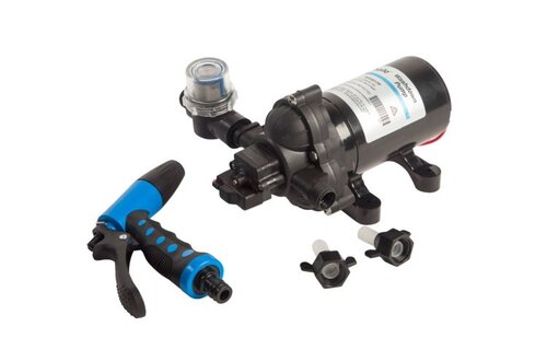 Whale dekwaspomp + spuitpistool