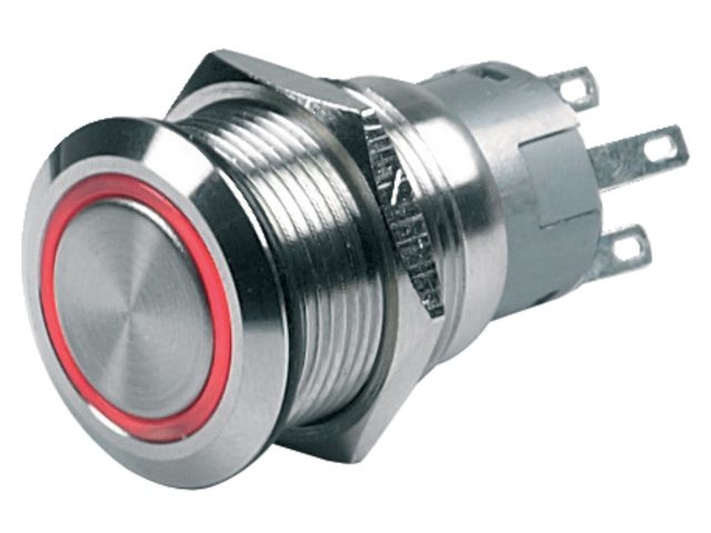 BEP drukschakelaar met verlichting