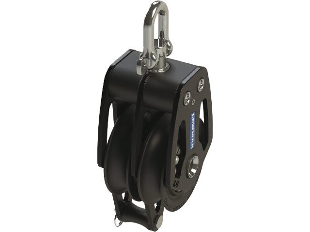 Lewmar HTX blok 2-schijfs met hondsvot