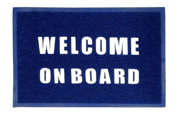 Mat "Welcome on Board"