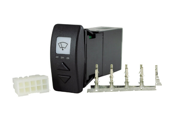 Multifunctioneel ruitenwisser schakelaar