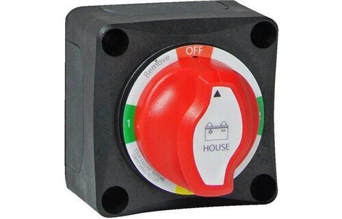 Mini accuschakelaar OFF-1-BOTH-2