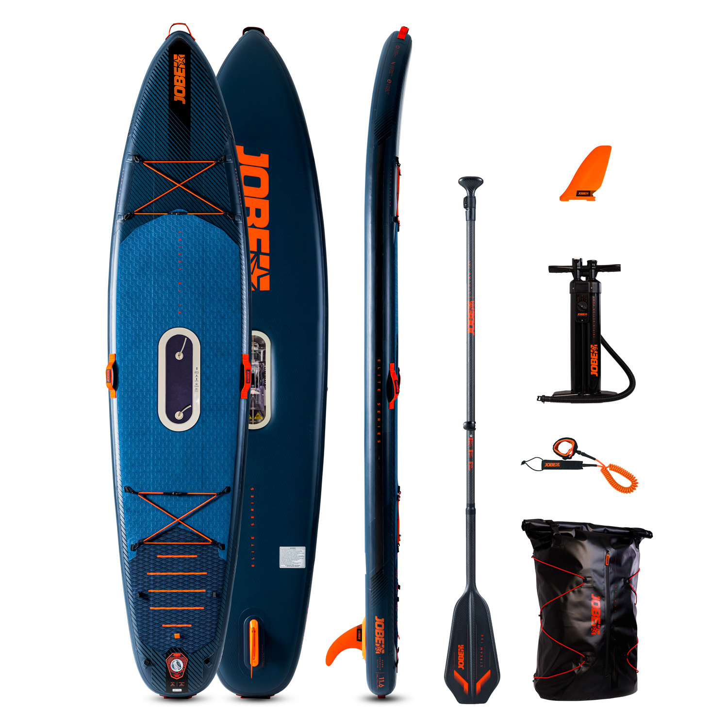 Jobe E-Duna Elite 11.6 Opblfsbfr SUP Board Pakket