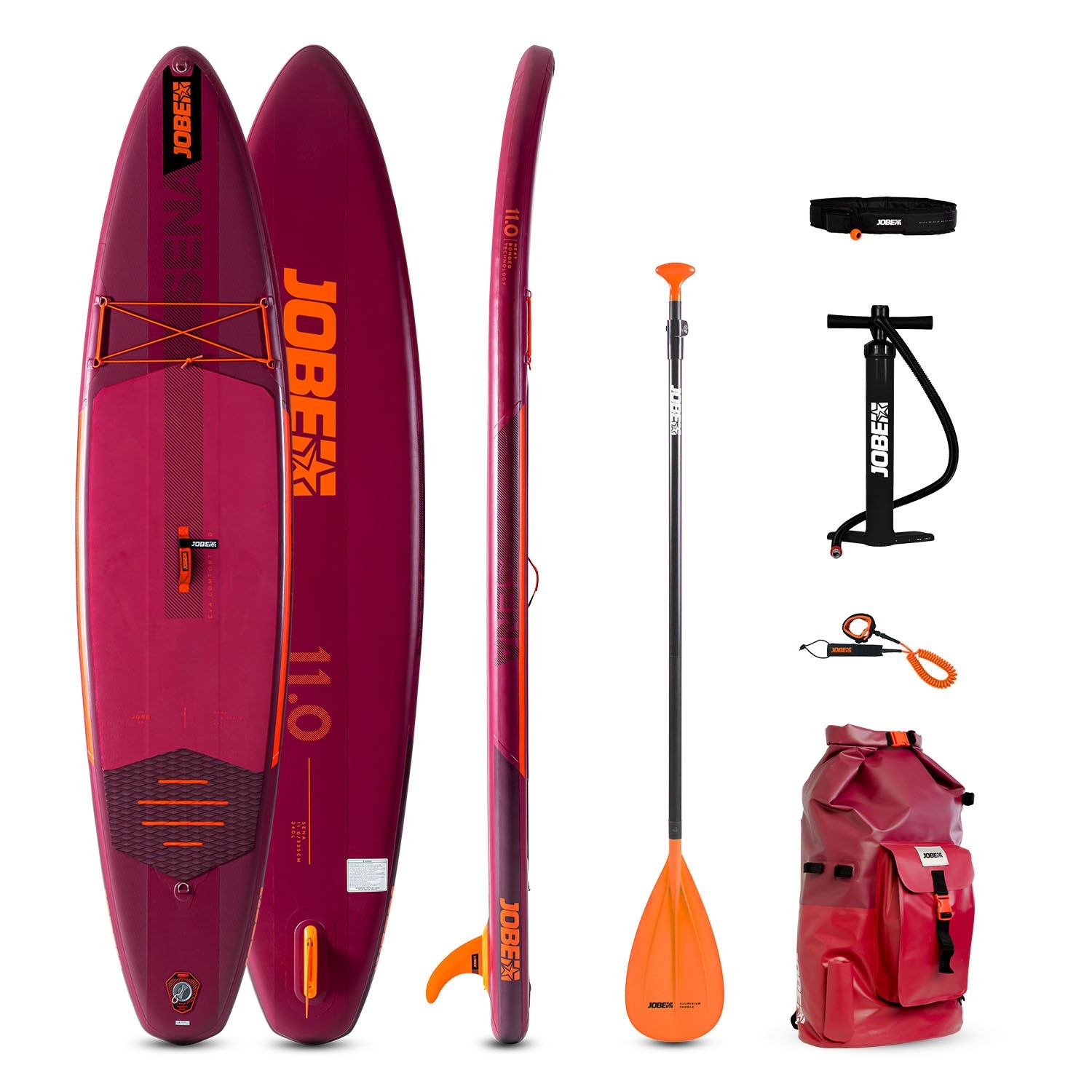 Jobe Sena 11.0 Opblfsbfr SUP Board Pakket