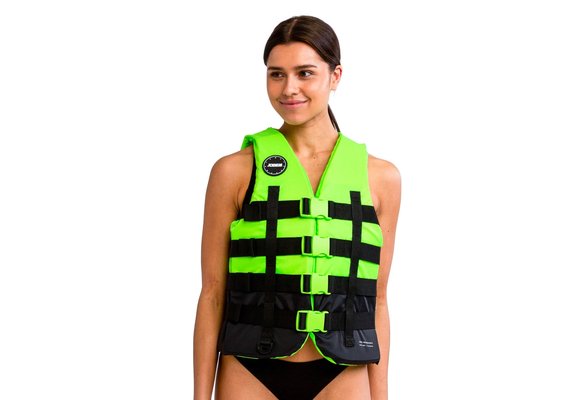Jobe 4 Buckle Zwemvest Lime Groen