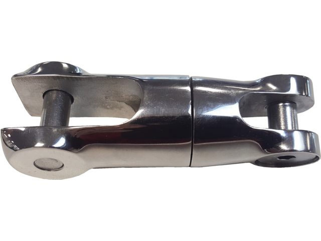 Ankerkettingverbinder rvs met wartel