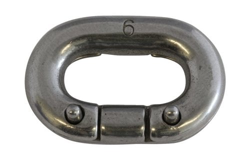 RVS Kettingverbinders / Noodschalm