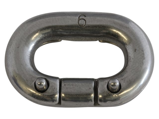 RVS Kettingverbinders / Noodschalm