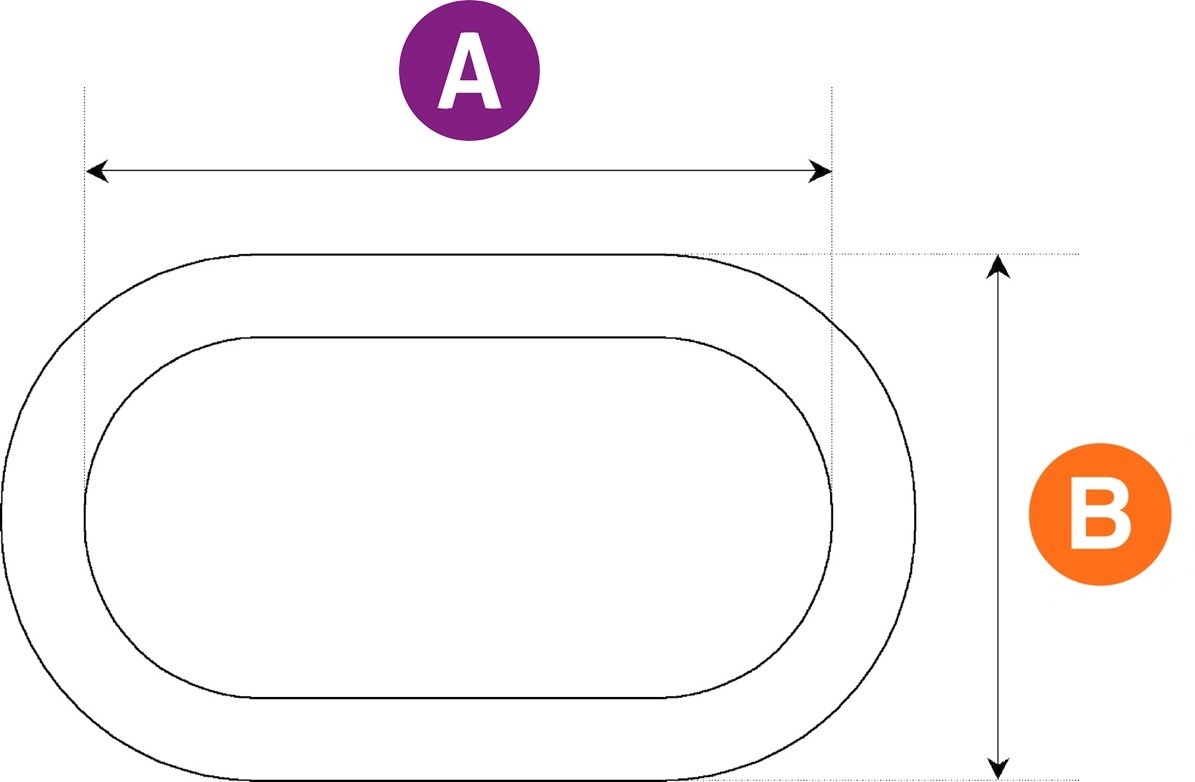 RVS ankerketting 6 mm
