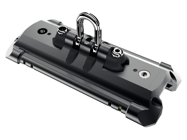 Overloopslede met shackle