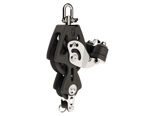 Lewmar Synchro vioolblok met hondsvot en klem