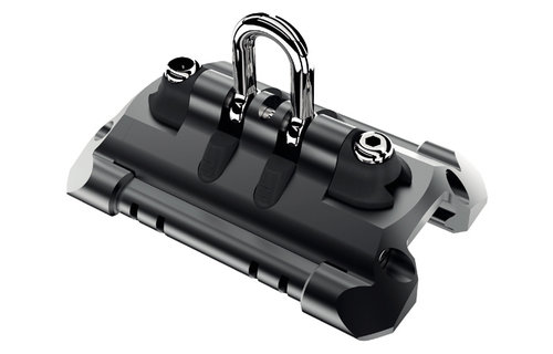 Overloopslede short met shackle