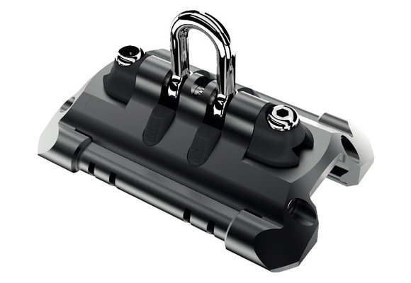 Overloopslede short met shackle