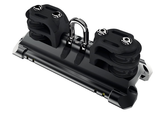 Overloopslede met shackle en 4 controleschijven