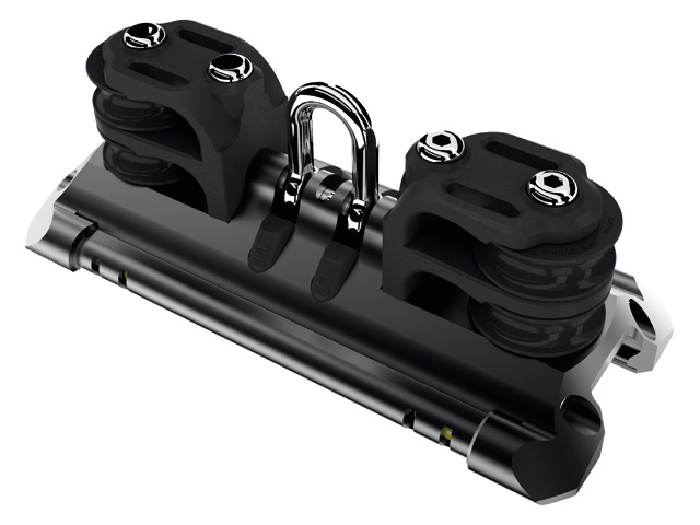 Overloopslede met shackle en 4 controleschijven