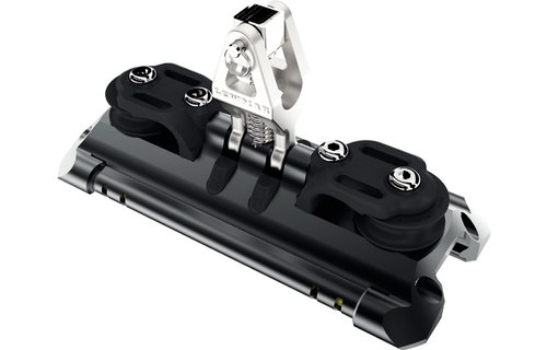 Overloopslede met upstand en 2 controleschijven