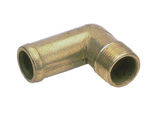Slangtule messing 90°