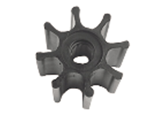 Neoprene inboard impeller key drive