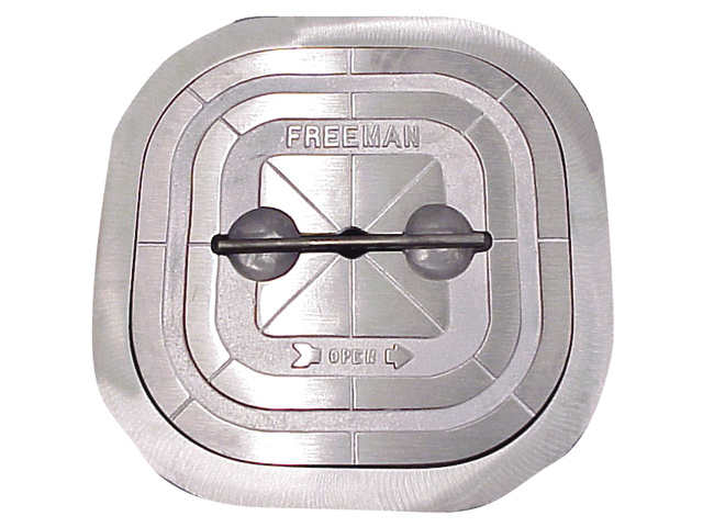 Freeman marine luik vierkant | 2421-0003  18x24 Rect Hatch, lift-out, knife-edge seal - Compl. Unit | With STL Ring