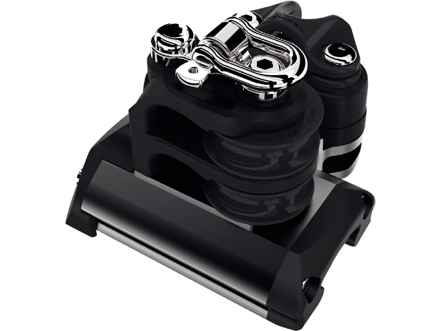 Eindstuk met dubbele controleschijven, klem en hondsvot