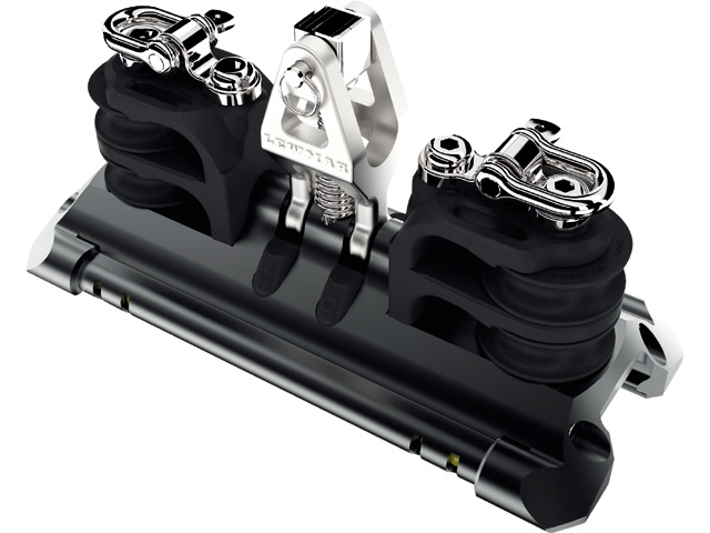 Overloopslede met upstand, 4 controleschijven en hondsvot