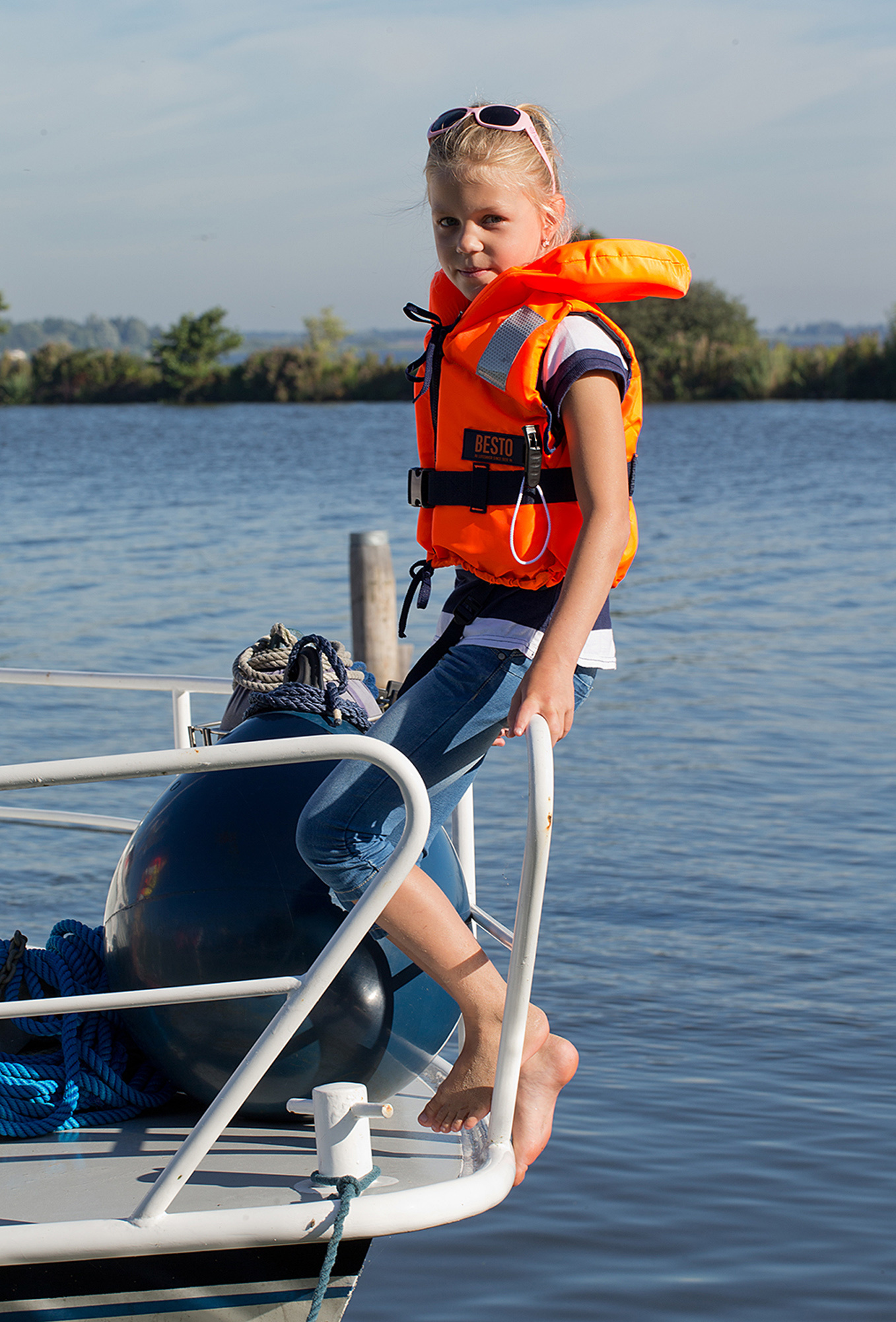 Besto Reddingsvest | Racingbelt | Oranje | 100N