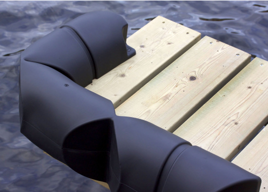 Steigerfender Hoekmodel 100x19x19cm | Navy