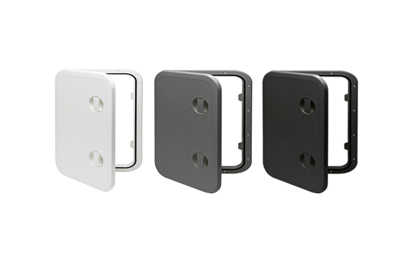 Kunststof Luik 513x458mm  2x sluiting