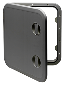 Kunststof Luik 513x458mm  2x sluiting