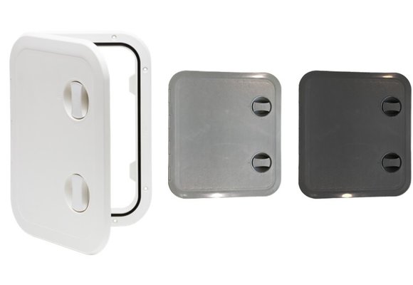 Kunststof Luik 315x440mm 2x sluiting