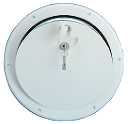 Kunststof Inspectieluik met slot 315mm