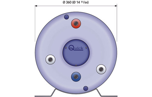Quick B3 Boiler 30 liter 220V/800 W