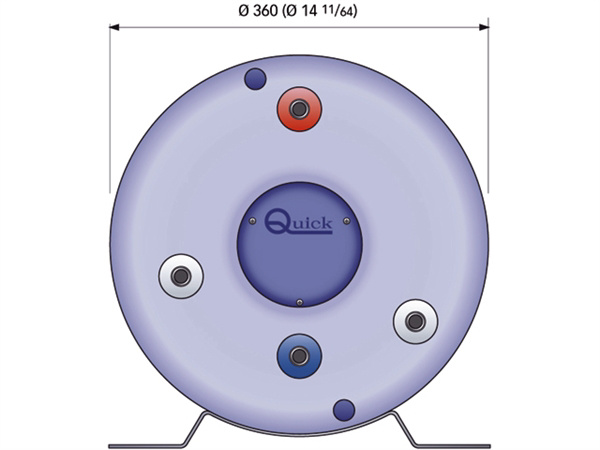Quick B3 Boiler 30 liter 220V/800 W