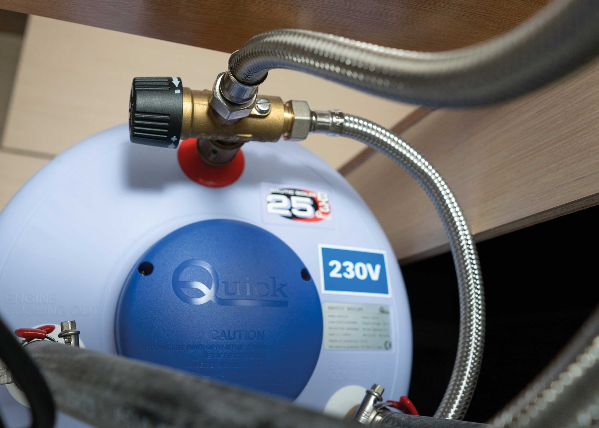 Quick B3 Boiler 30 liter 220V/800 W