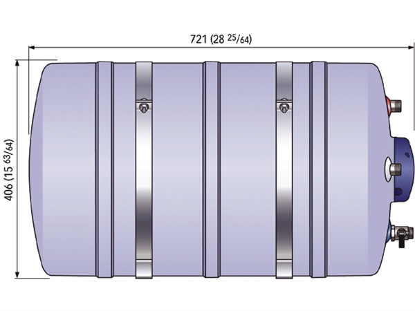 Quick B3 Boiler 60 liter 220V/800W
