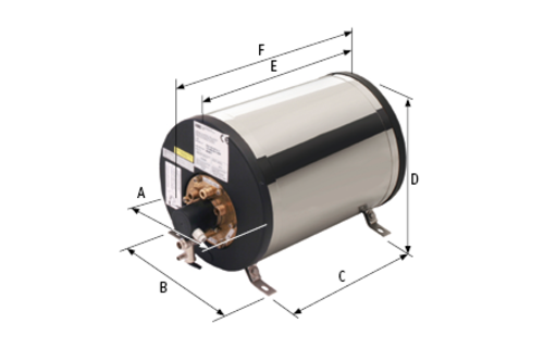 RVS boiler 22 liter DeLuxe