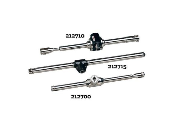 Allpa RVS Stagspanners met lierhandelbediening  met aluminium spindelhuis