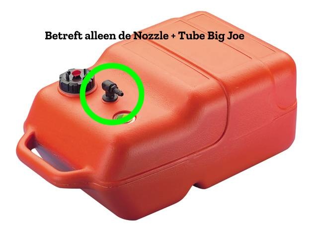 Nozzle + tube Big Joe 12l