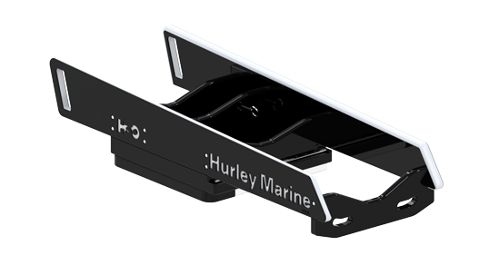 Hurley H3O Davit w/Hand Winch | Zwart