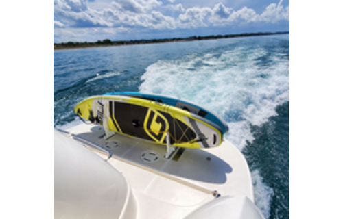 Hurley SUP Stand Up Paddleboard Rack (Holds 2 SUPS + Paddles) - for existing rail mount system