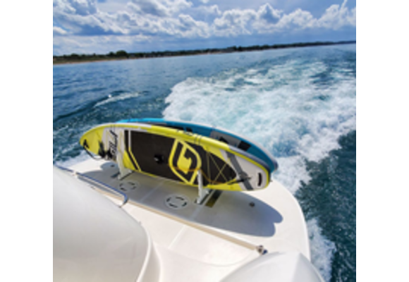 Hurley SUP Stand Up Paddleboard Rack (Holds 2 SUPS + Paddles) - for existing rail mount system