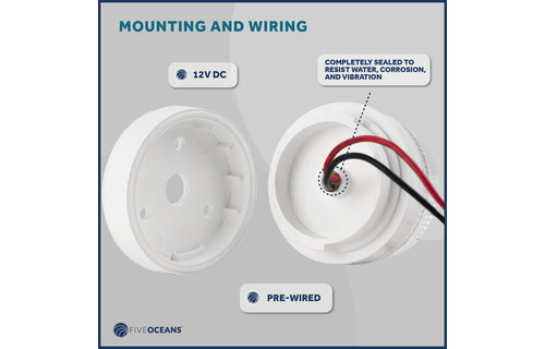 Navigatielamp 360° LED | Wit