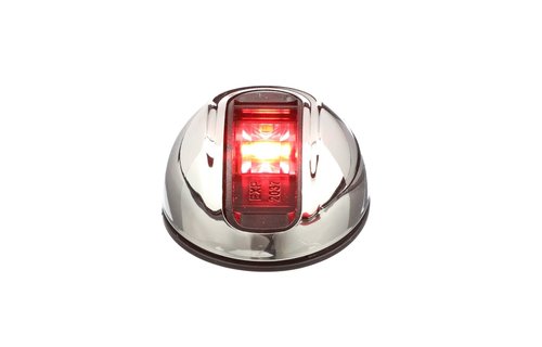 Navigatieverlichting LightArmor LED bakboord RVS verticaal